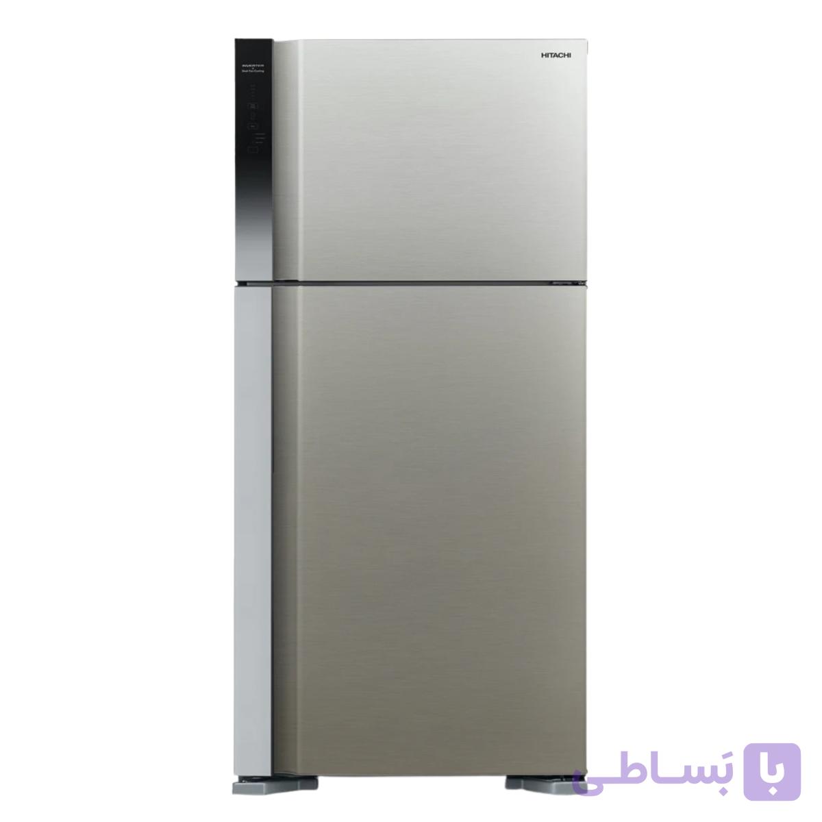 یخچال فریزر هیتاچی ۲۸ فوت مدل R-V760PK7K-1 بالا پایین — تصویر 1