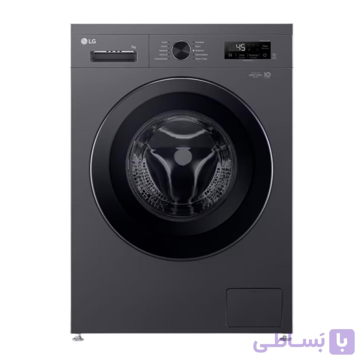 لباسشویی الجی درب فضایی 7kg مدل LG F2Y1QYP6J — تصویر 1