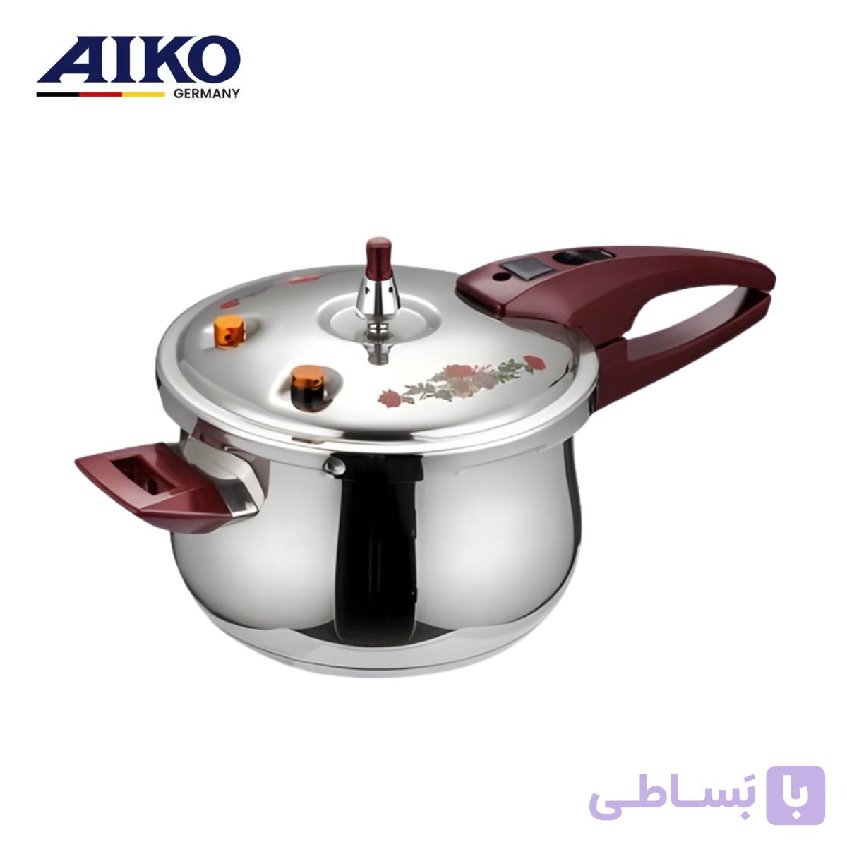 زودپز گازی آیکو مدل AK501PC ظرفیت 3 لیتر استیل — تصویر 1