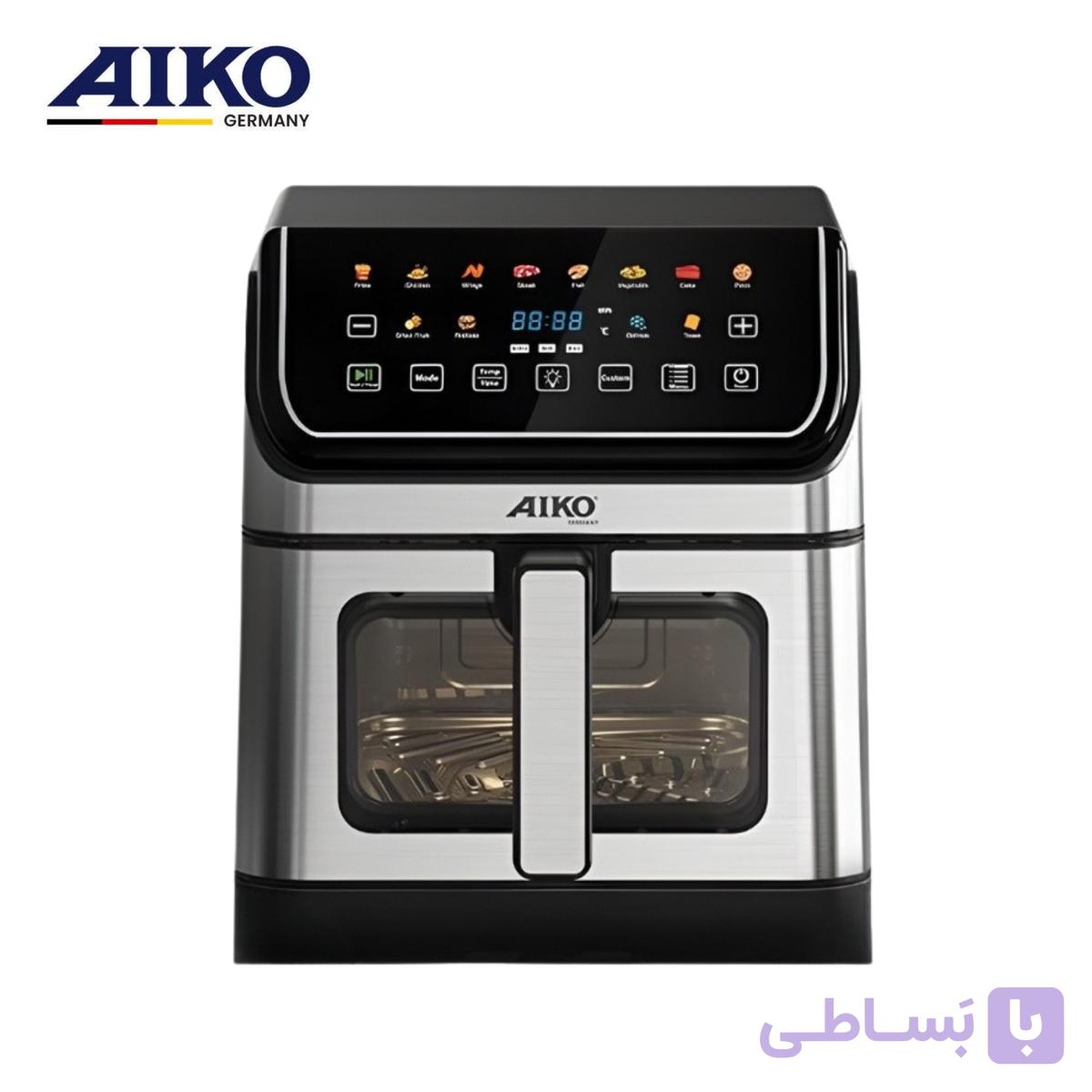 سرخ‌کن بدون روغن آیکو AK626FR دیجیتال چندکاره ۸ لیتری — تصویر 1