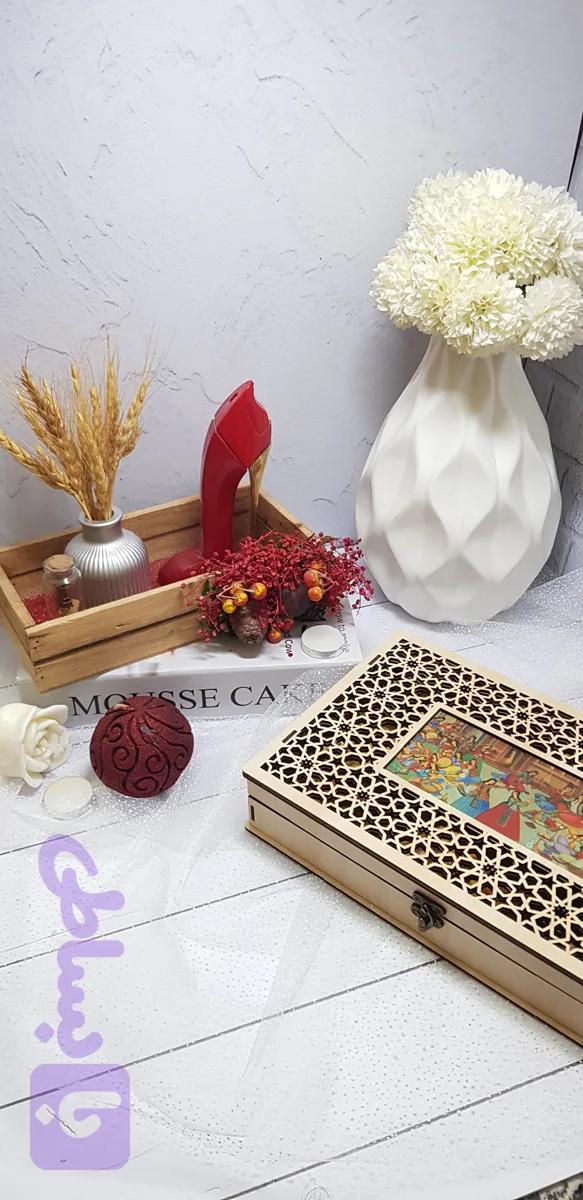جعبه چوبی لاکچری کد 8259