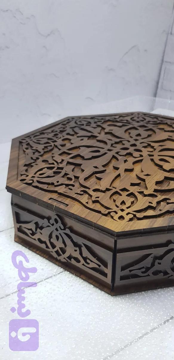 جعبه چوبی لاکچری کد 9081