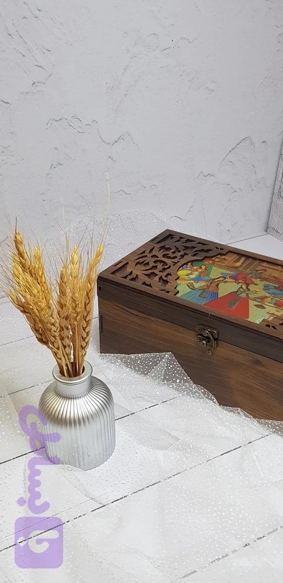 جعبه چوبی لاکچری کد 9032