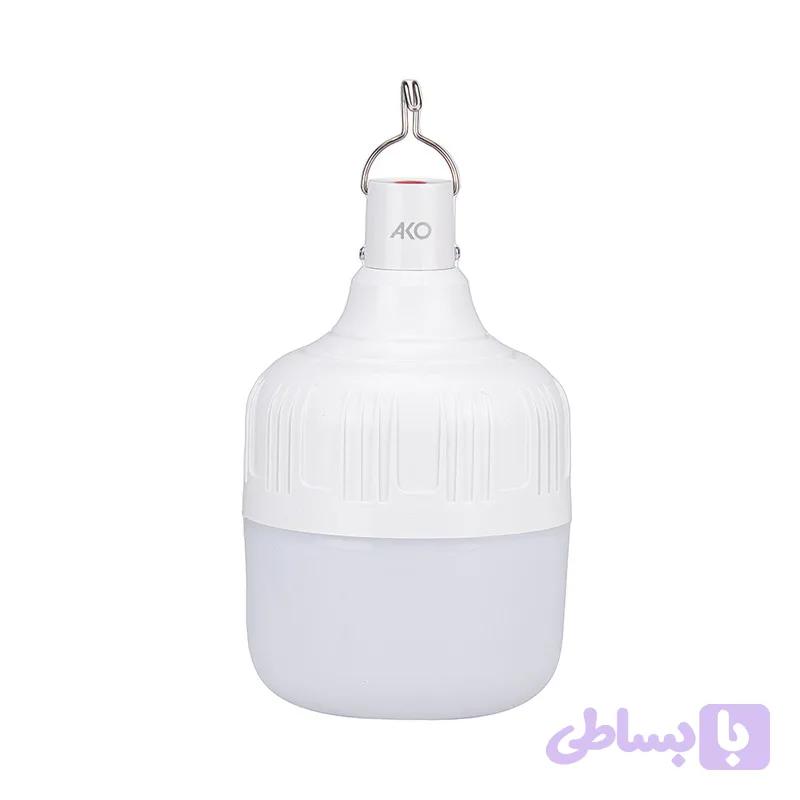 چراغ آویز چادر آکو مدل 40 وات AL-1 با نور مهتابی