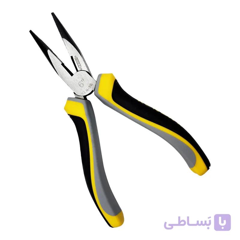 انبر دم باریک کنزاکس مدل Hegza KLN-36 سایز 6 اینچ