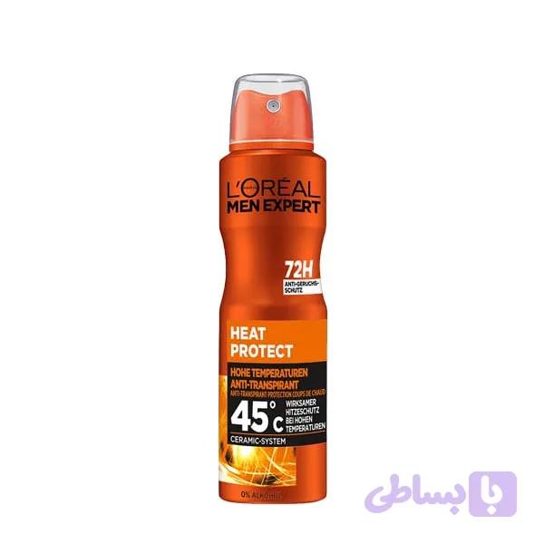 اسپری ضدتعریق لورال L’oreal مدل ترمیک ریزست Men Expert — تصویر 1