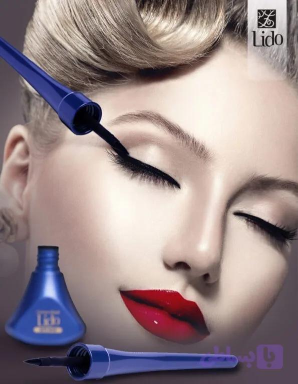 خط چشم کوزه ای لیدو مدل DEEP LINER — تصویر 1