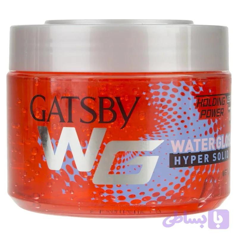 ژل مو گتسبی قرمز Gatsby Water Gloss Hyper Solid Hair Gel — تصویر 1