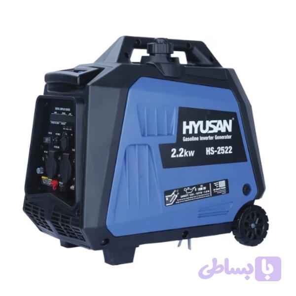 موتور برق بنزینی هیوسان 2.2 کیلووات مدل HS-2522 اینورتر — تصویر 1