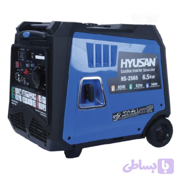 موتور برق سه گانه سوز هیوسان 6.5 کیلووات مدل HS-2565 اینورتر ریموت دار — تصویر 1