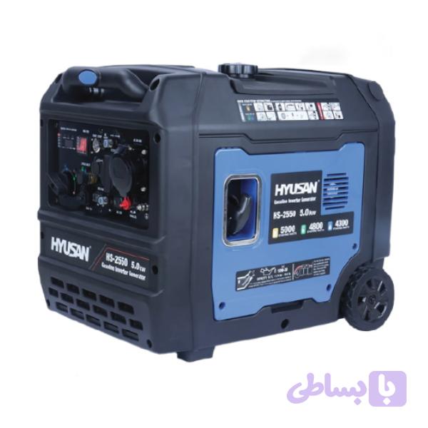 موتور برق سه گانه سوز هیوسان 5 کیلووات مدل HS-2550 اینورتر ریموت دار — تصویر 1