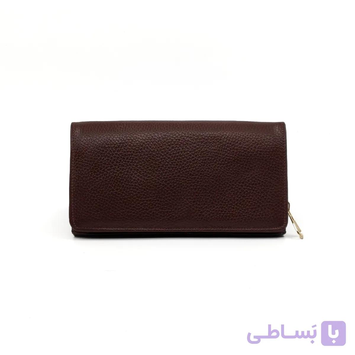کیف پول چرم مدل ایتالیایی ، دستی ، جاموبایل‌دار رنگبندی