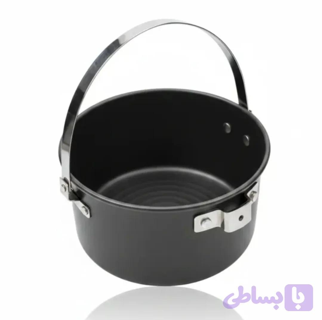 ست مسافرتی چندکاره YK‑100 | گاز پرتابل + قابلمه و ماهیتابه کمپینگ
