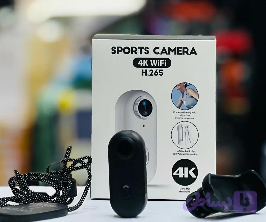 دوربین ورزشی اسپورت 4K H.265 با پک کامل و امکانات پیشرفته