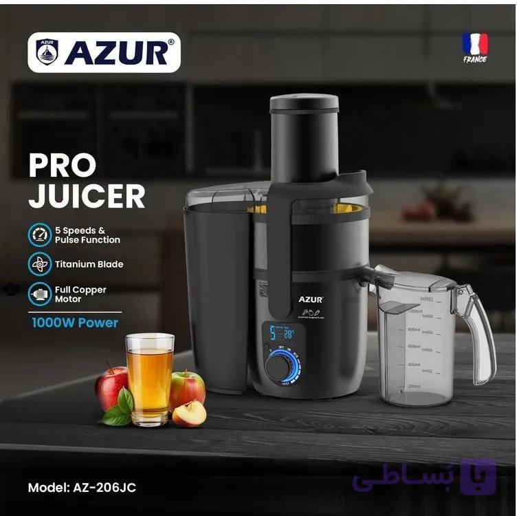 آبمیوه گیری تک کاره آزور 206JC