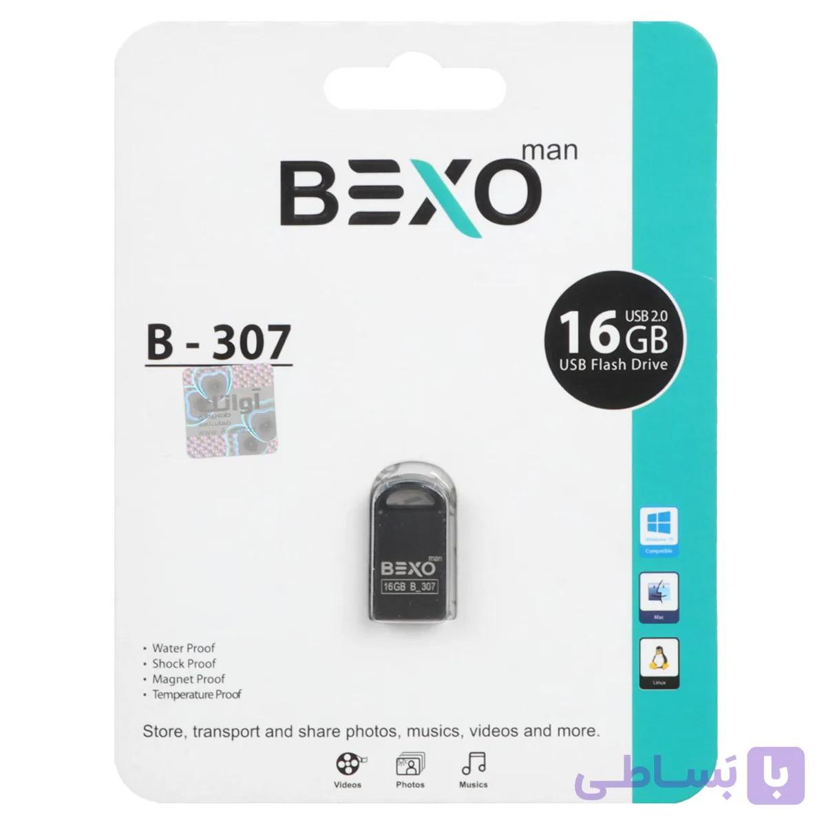 فلش BEXO B-307 USB2.0 Flash Memory-16GB