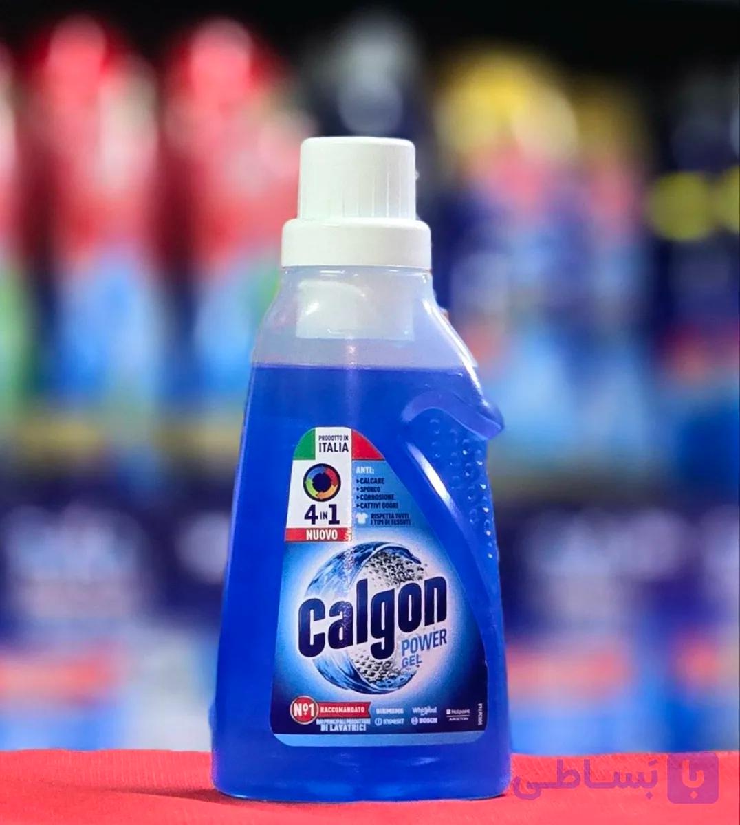ژل جرمگیر ماشین لباسشویی کالگون Calgon مدل Power Gel