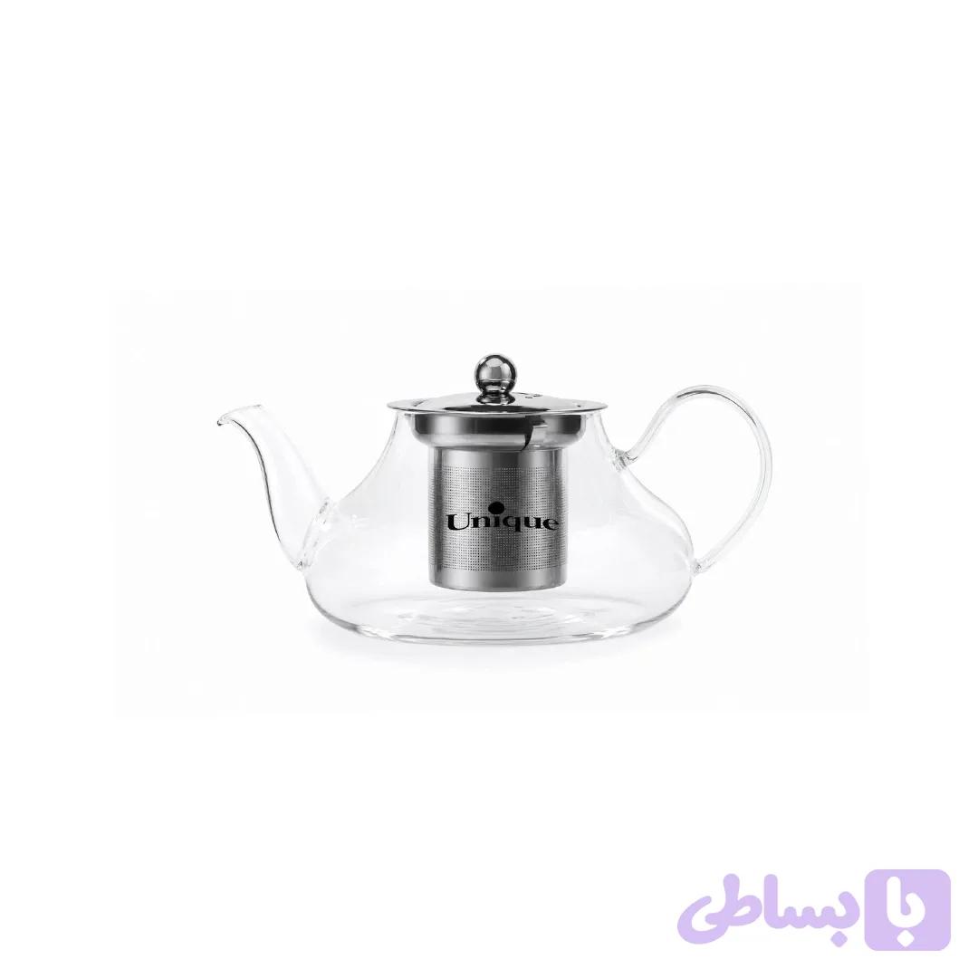 قوری پیرکس یونیک درب استیل — تصویر 1