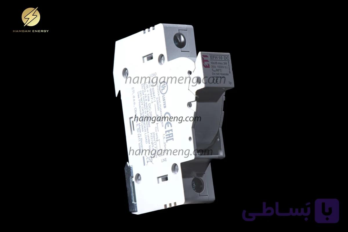 پایه فیوز DC GPV 1000V تکپل ETI — تصویر 1