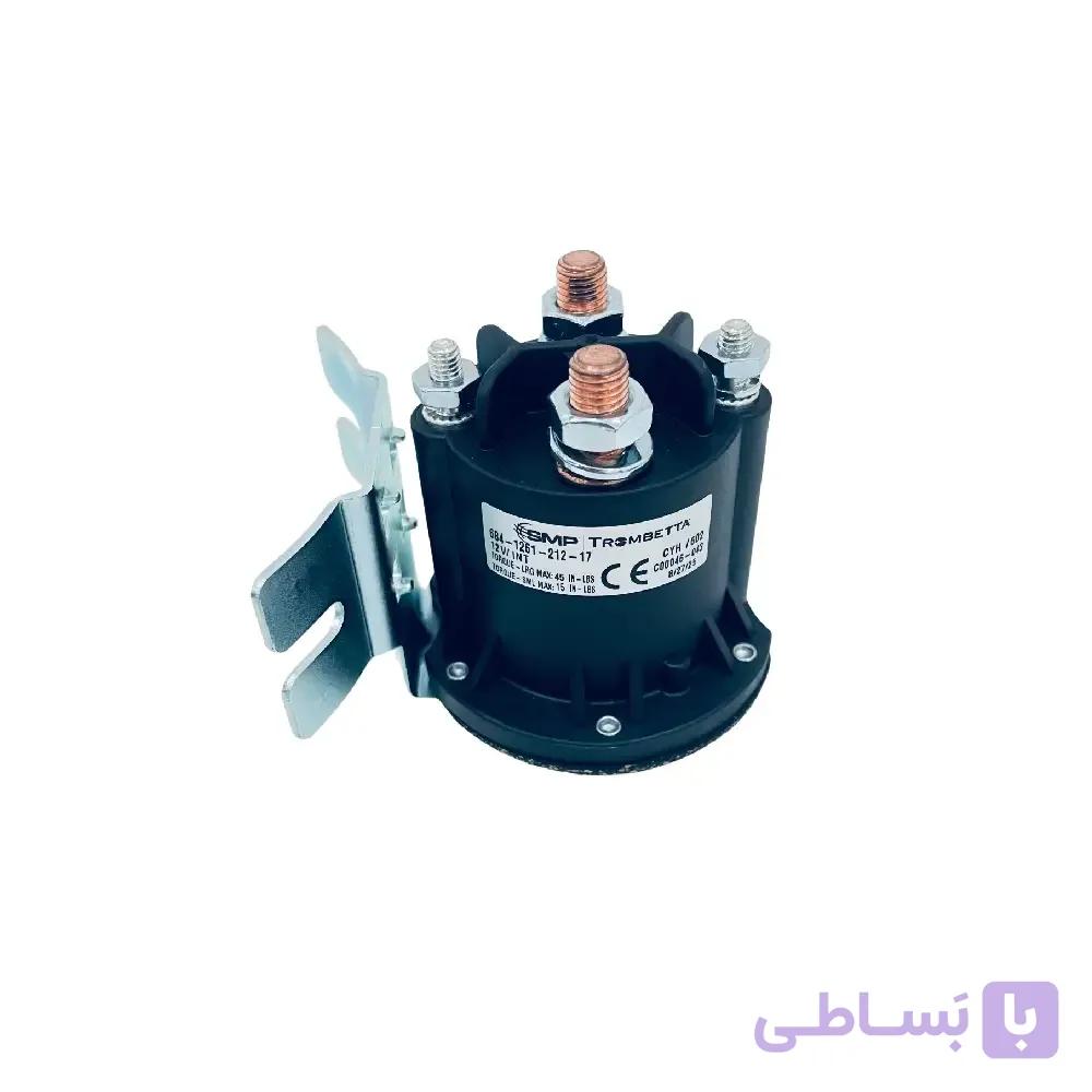 کنتاکتور گرد 12 ولت برند ترومبتا لیفتراک برقی — تصویر 1