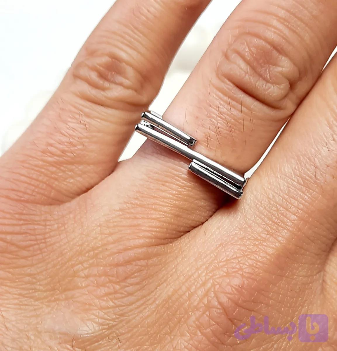 انگشتر فری سایز cm - بدلیجات و اکسسوری زیباکس — تصویر 1