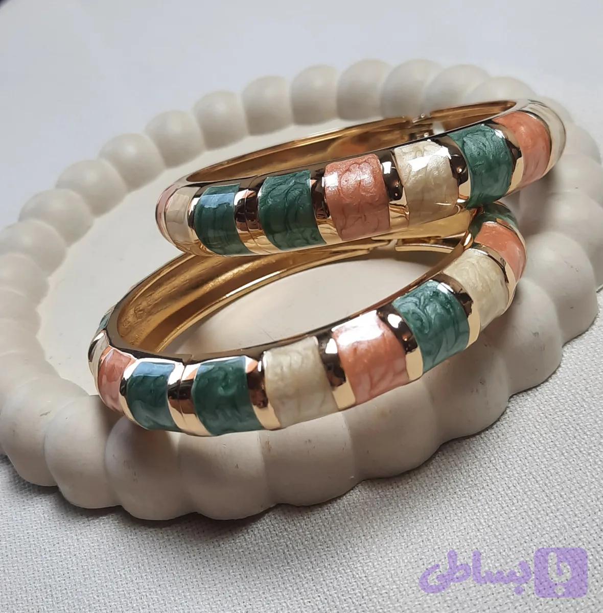 بنگل میناکاری - بدلیجات و اکسسوری زیباکس — تصویر 1