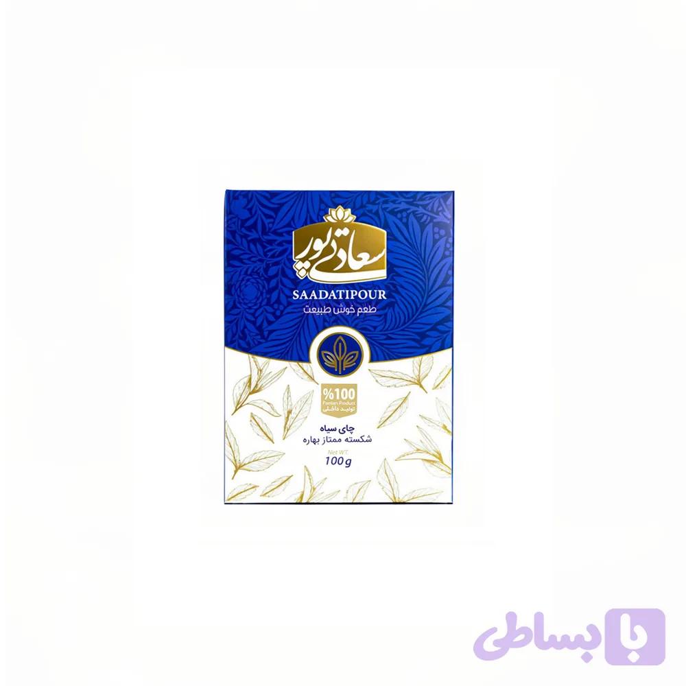 چای شکسته ممتاز بهاره 100 گرمی — تصویر 1