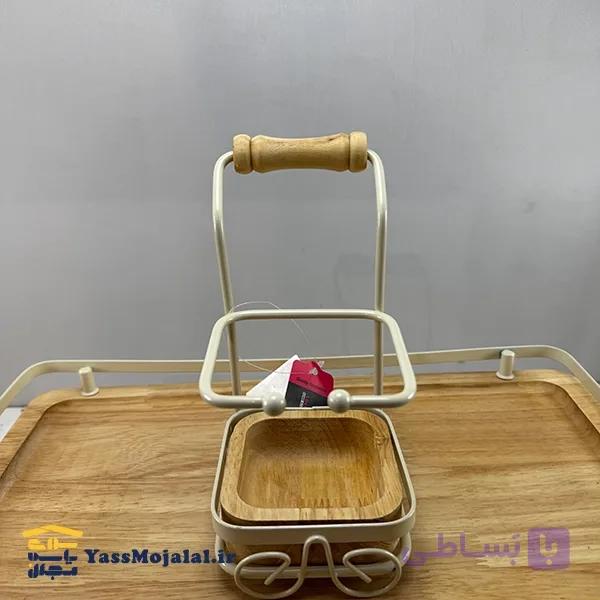 جاقاشقی کنار اجاق مربع رنگ کرم