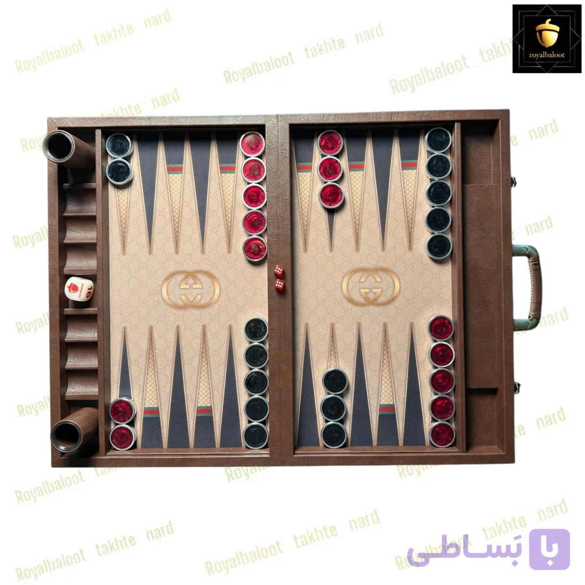 تخته نرد مدرن طرح گوچی کد 651 — تصویر 1