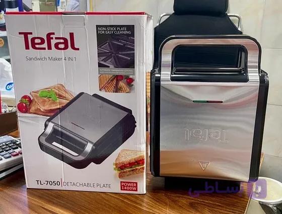 ساندویچ‌ ساز 4 کاره تفال مدل Tefal TL-7050 — تصویر 1