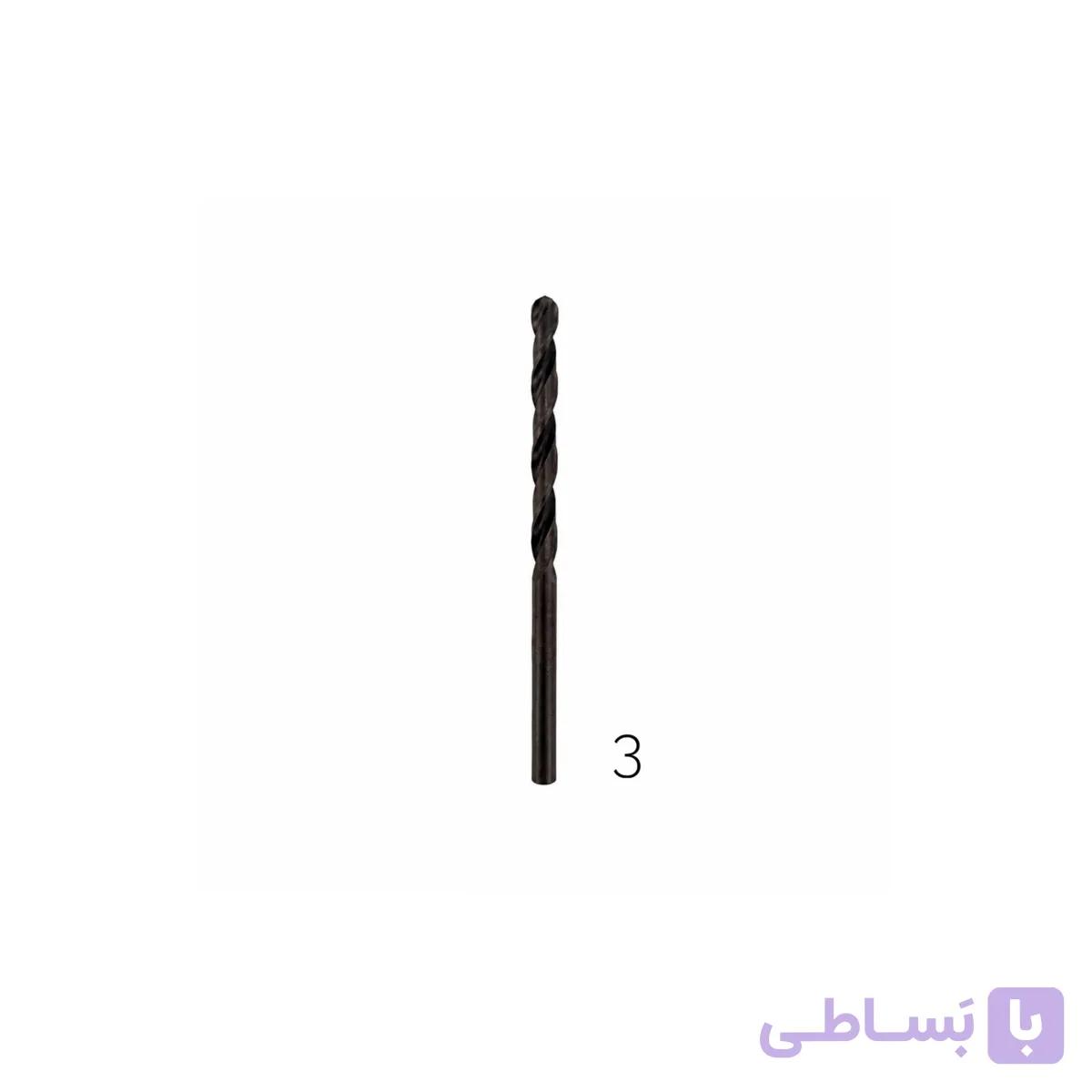 مته آهن HSS سایز 3 میلی متر — تصویر 1
