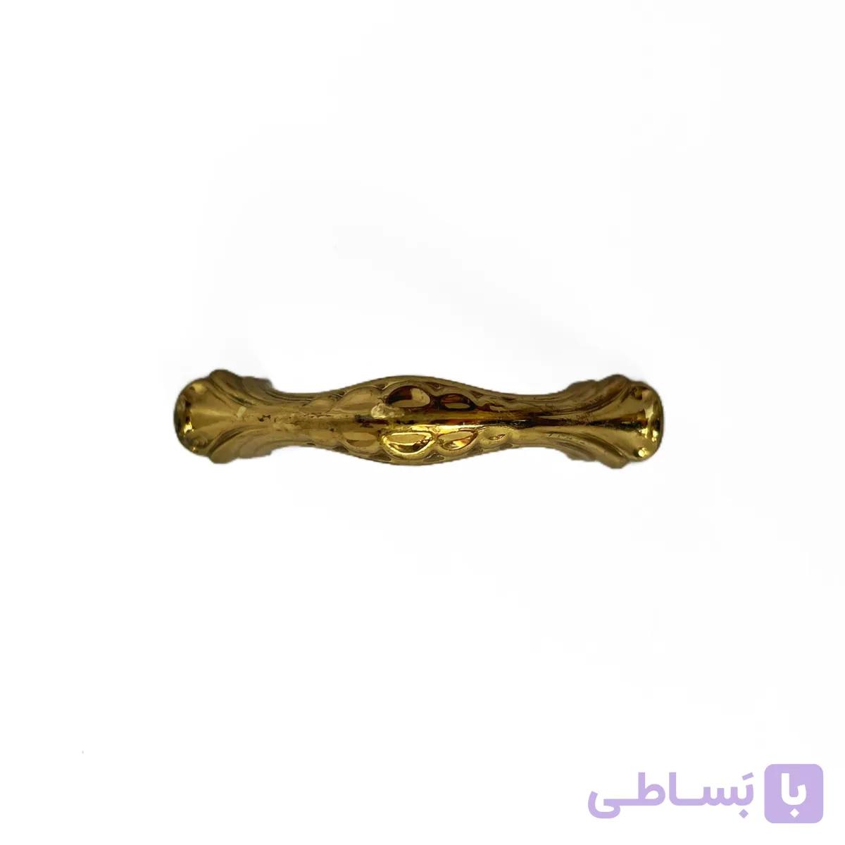دستگیره کمدی 137 طلایی برنزاستیل — تصویر 1