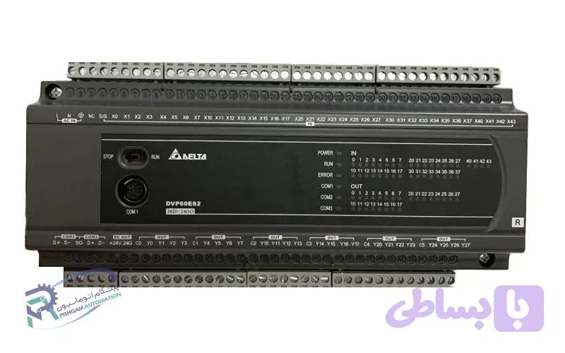 پی ال سی دلتا مدل DVP60ES200RE رله ای