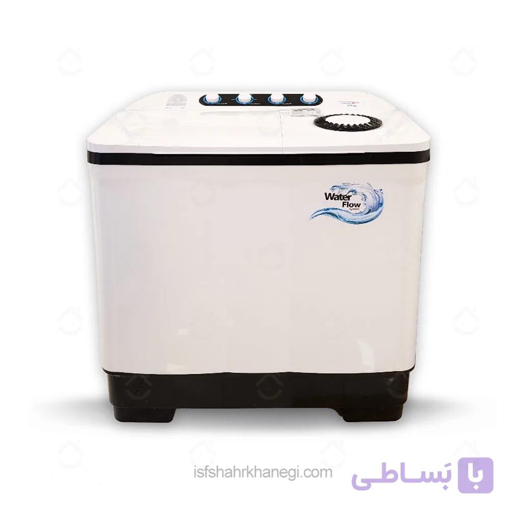 ماشین لباسشویی دوقلو پاکشوما 21 کیلویی مدل PTF2104 — تصویر 1