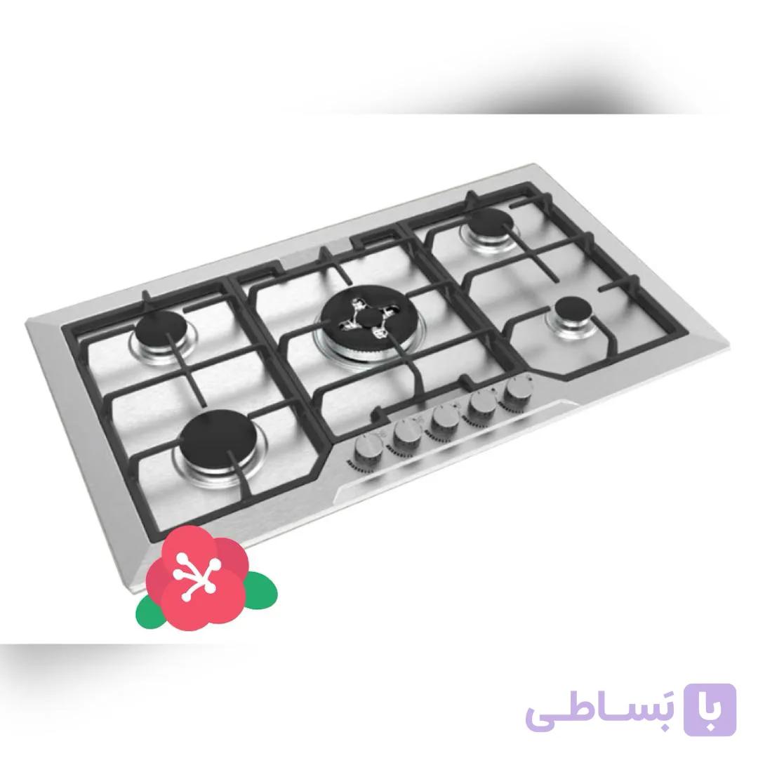 اجاق گاز پنج شعله توکار مارک سانلوکس