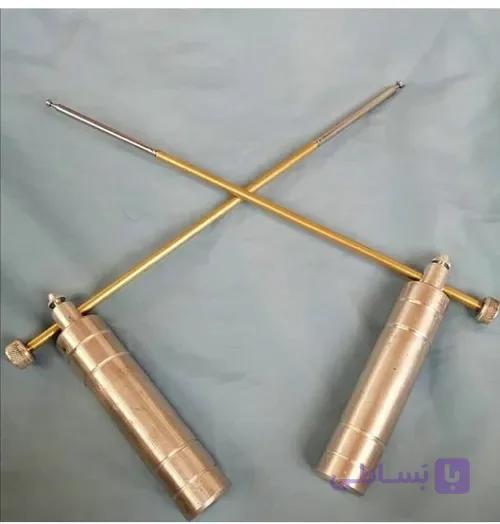 ردیاب دو دسته برنجی جیوه ای با خلوص ۹۹۹۹