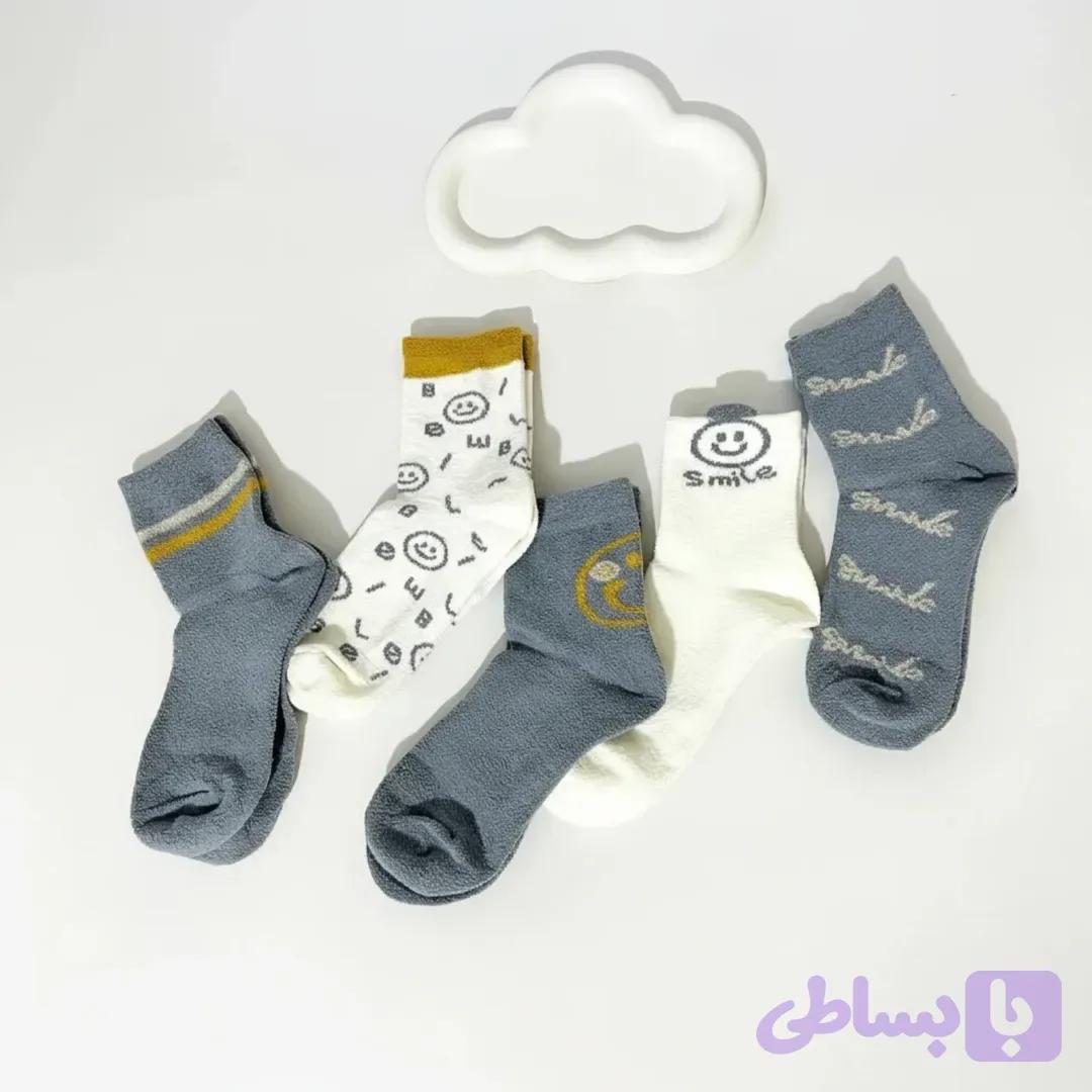 جوراب حوله‌ای نرم بوکله سایز ۳۵تا۴۰