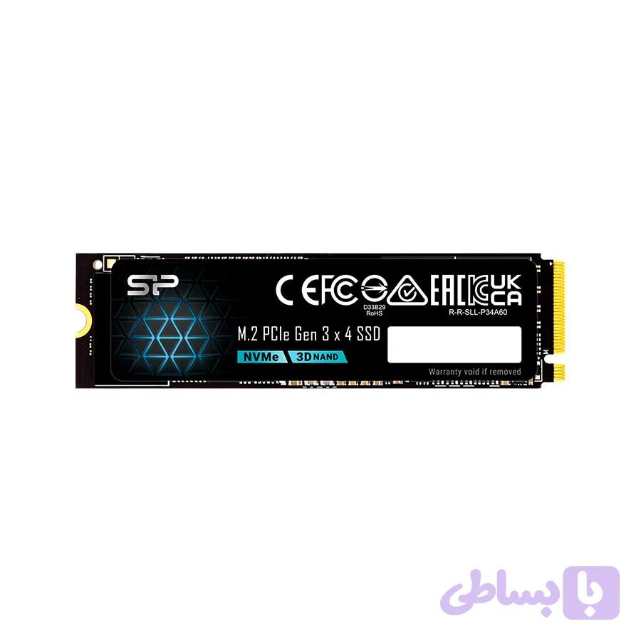 اس اس دی اینترنال PCIe Gen3 x4 سیلیکون پاور مدل P34A60 ظرفیت 1 ترابایت — تصویر 1