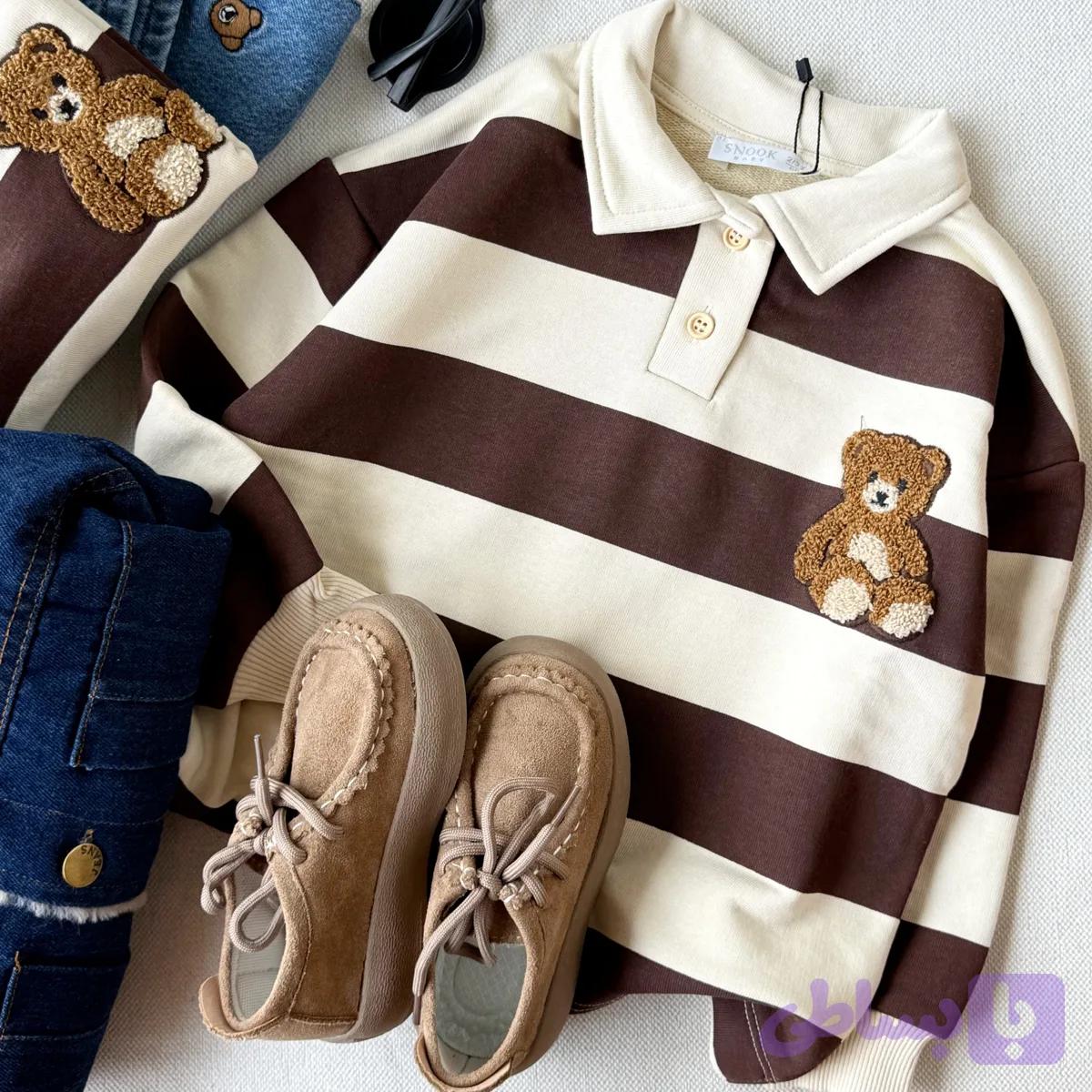 پولوشرت تدی 🤎🐻 — تصویر 1