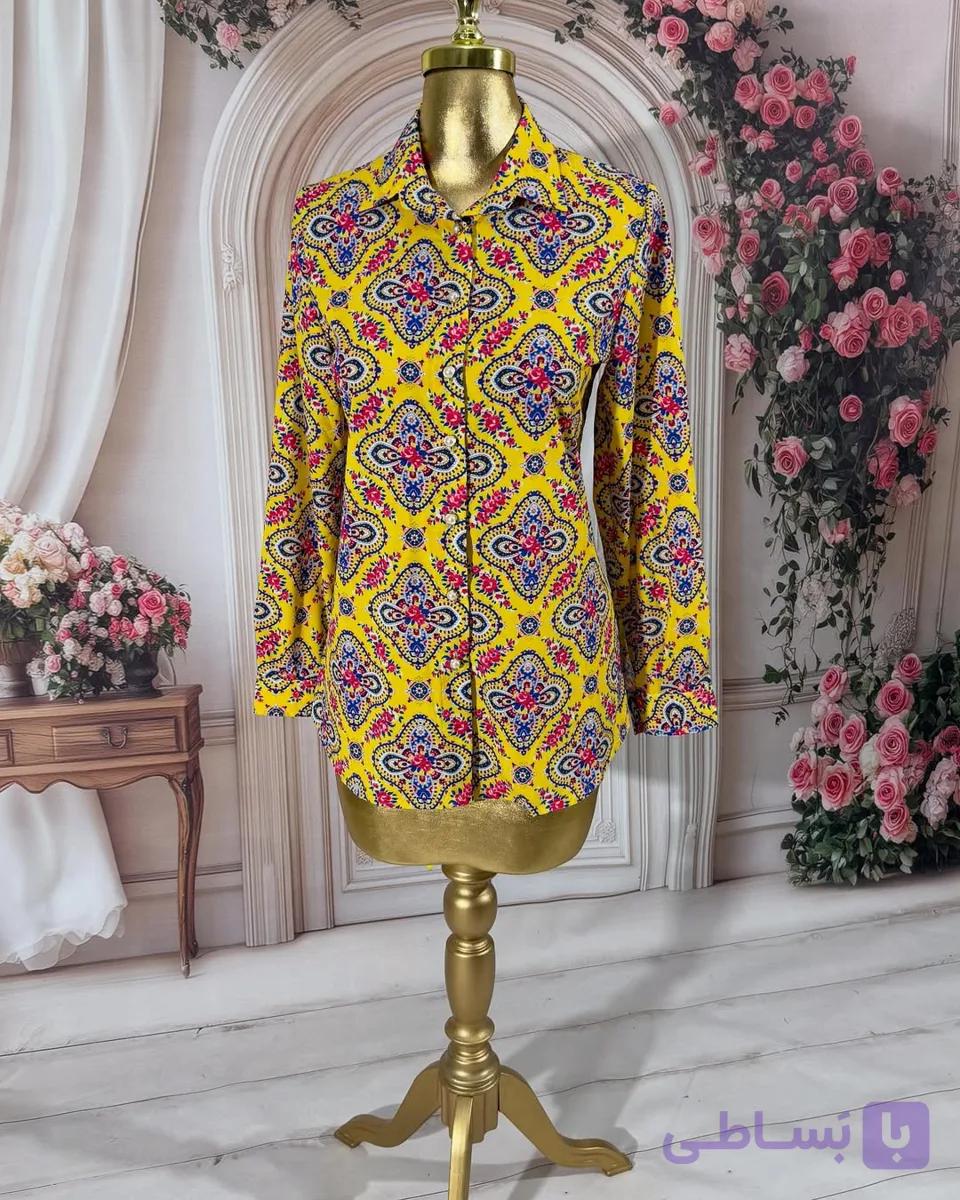 شومیز کرپ بوگاتی زنانه