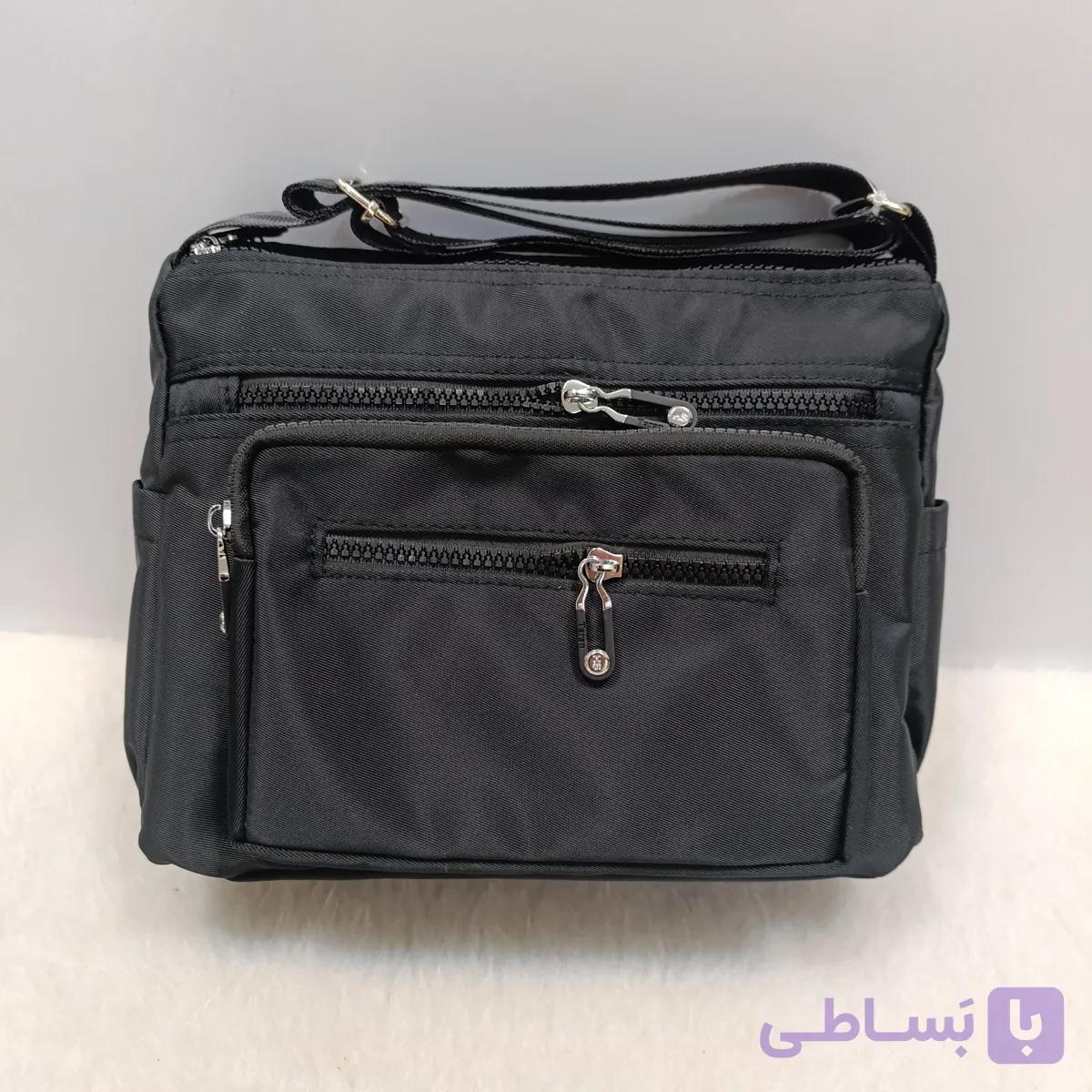 کیف دوشی پارچه ای برزنتی ضد لک، قابل شستشو کد 595 - خرید 4 قسطی