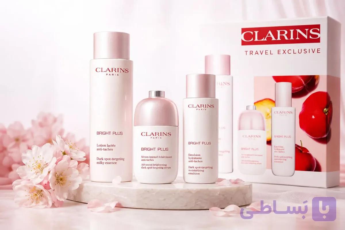 ست روشن‌کننده و ضدلک کلارینس Bright Plus Ritual | مجموعه ۳ مرحله‌ای تخصصی برای پوستی شفاف و یکدست — تصویر 1