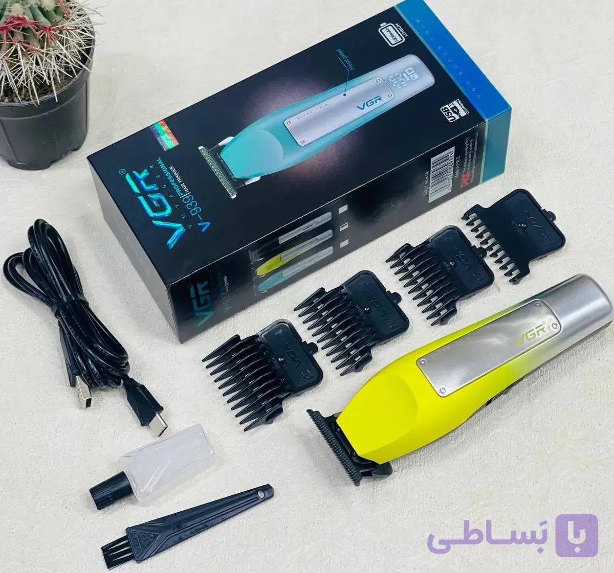 ماشین اصلاح موی سر و صورت وی جی ار مدل V-939 — تصویر 1