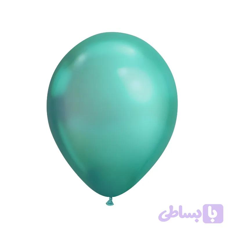 بادکنک سبز کروم(ده عددی)