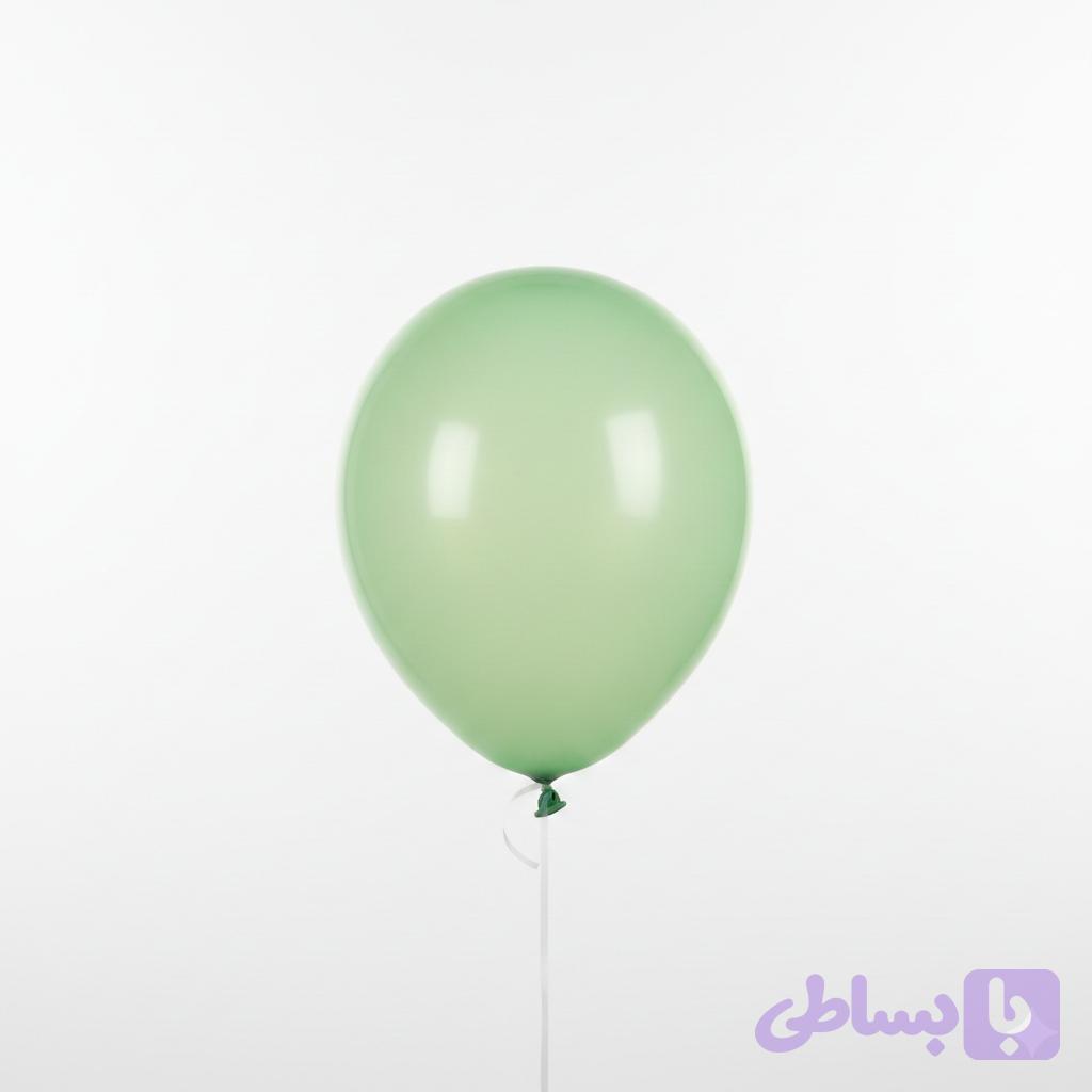 بادکنک سبز پاستلی(ده عددی)