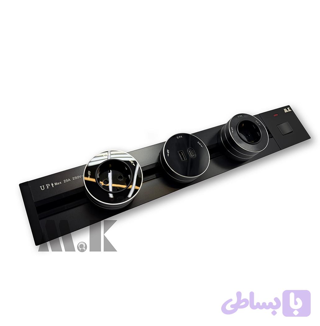 پریز توکار ( M.K ( Track Socket پنجاه سانت مدل S23 — تصویر 1