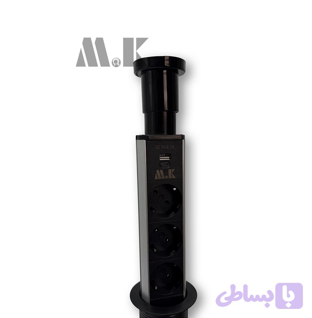 پریز توکار اسانسوری دستی M.K مدل S11 — تصویر 1