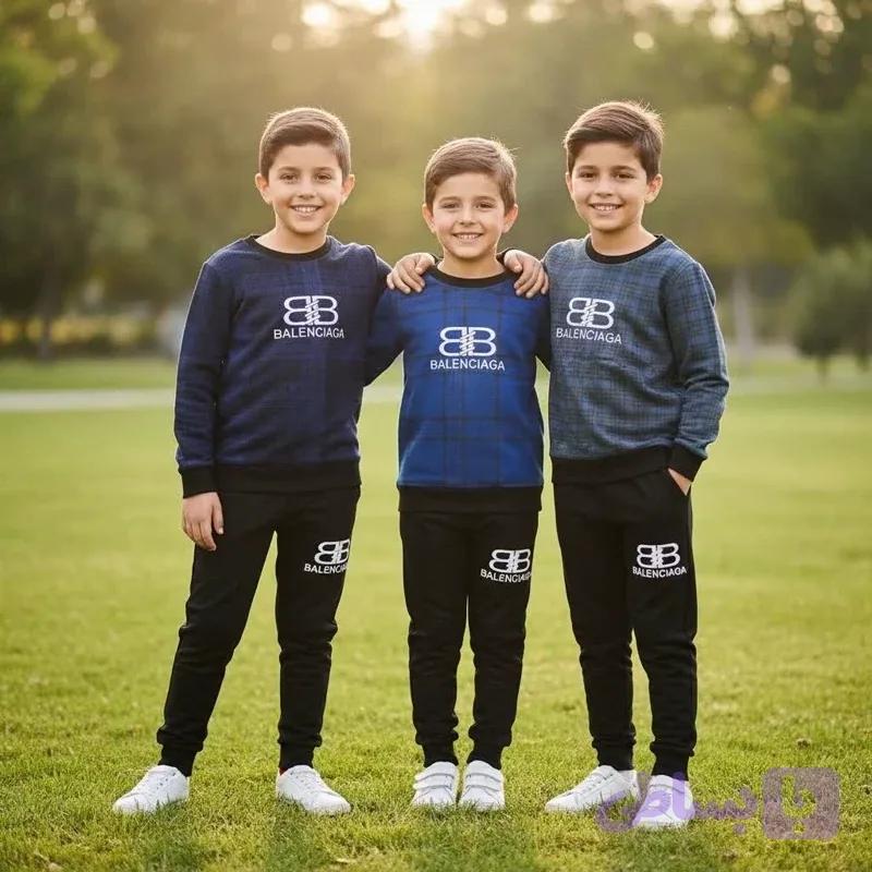 ست بلوز شلوار چهارخانه