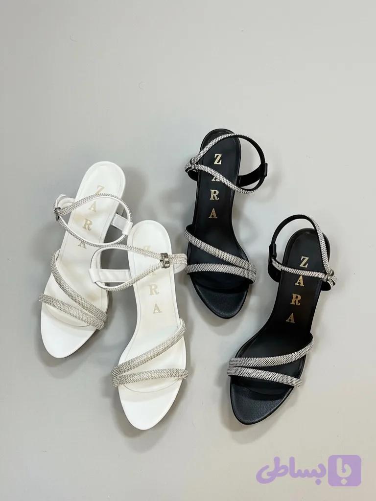 صندل نگین‌دار مدل zara
