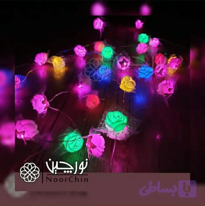 ریسه گل رز ریز RGB — تصویر 1